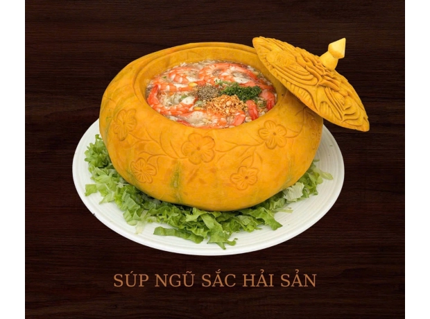 Súp Ngũ Sắc Hải Sản