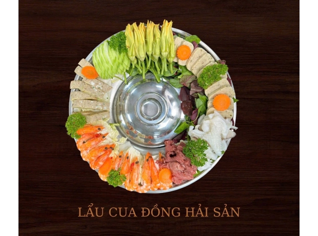 Lẩu Cua Đồng Hải Sản