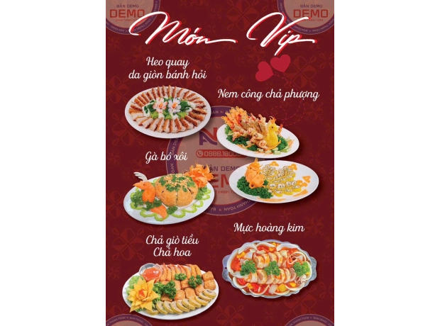 Heo Quay Da Giòn Bánh Hỏi - Nem Công Chả Phượng - Gà Bó Xôi - Chả Giò Tiều Chả Hoa - Mực Hoàng Kim